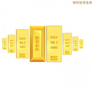 投资收藏礼品足金金条定制黄金AU9999黄金原料